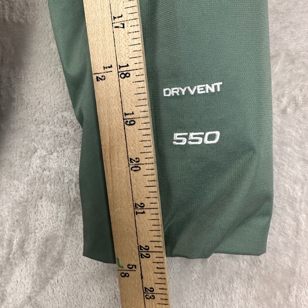 The North Face Girls DryVent 550 Down Parka Jacket Green NF0A4TJZ Large 14/16 - Picture 15 of 15